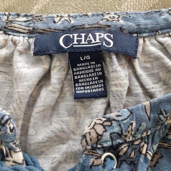 Two Pullover flowy shirts XL and L - Picture 9 of 12